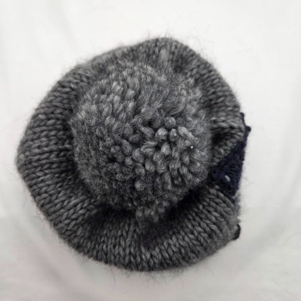 Nardi & Tagliaferri Italy Wool Alpaca Blend Pom-Pom Beanie - Picture 5 of 5